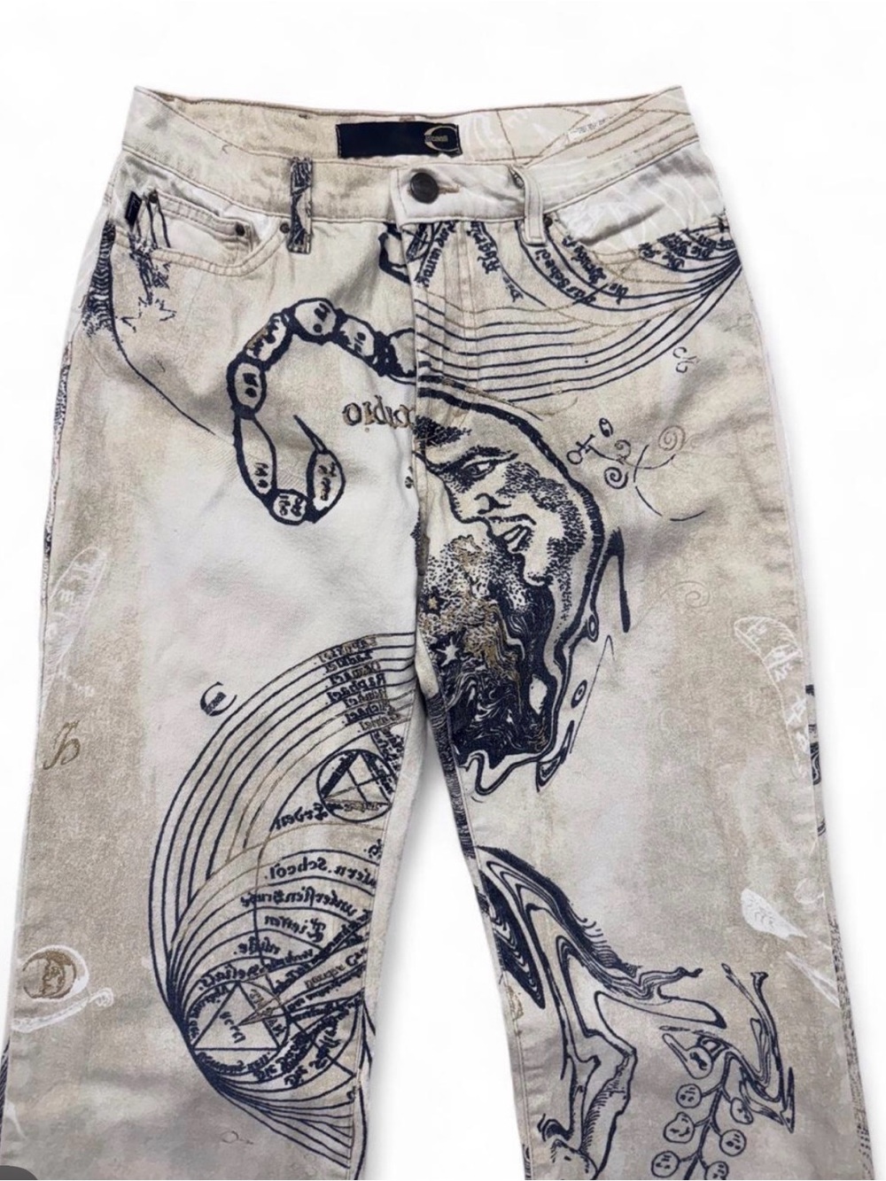 Vintage Cavalli Scorpio Astrology Pants 🦂 - Picture 2 of 7